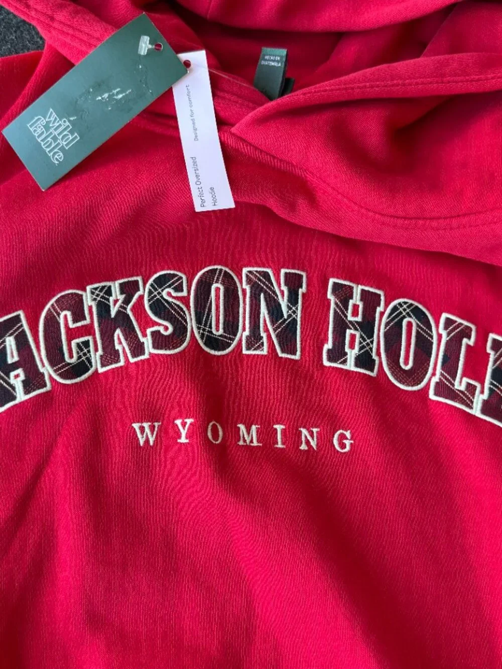Wild Fable Jackson Hole Wyoming Hoodie XS NWT - Picture 2 of 10